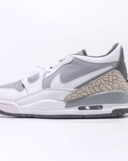 Air Jordan Legacy 312 Low blanc gris peau d'éléphant