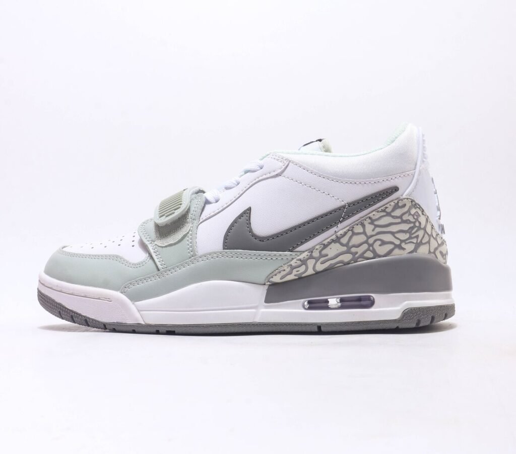 Air Jordan Legacy 312 Low blanc vert gris