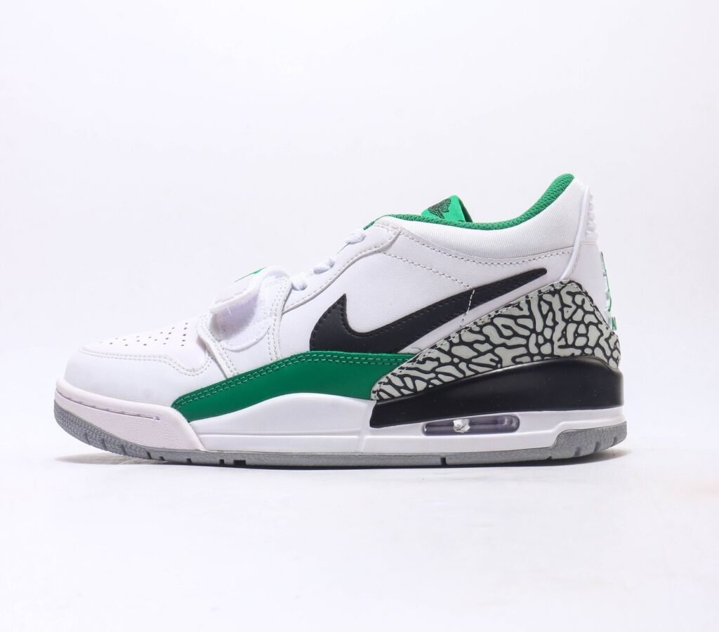 Air Jordan Legacy 312 Low blanc vert noir