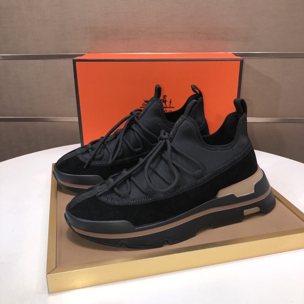 Hermès Baskets Bouncing noir