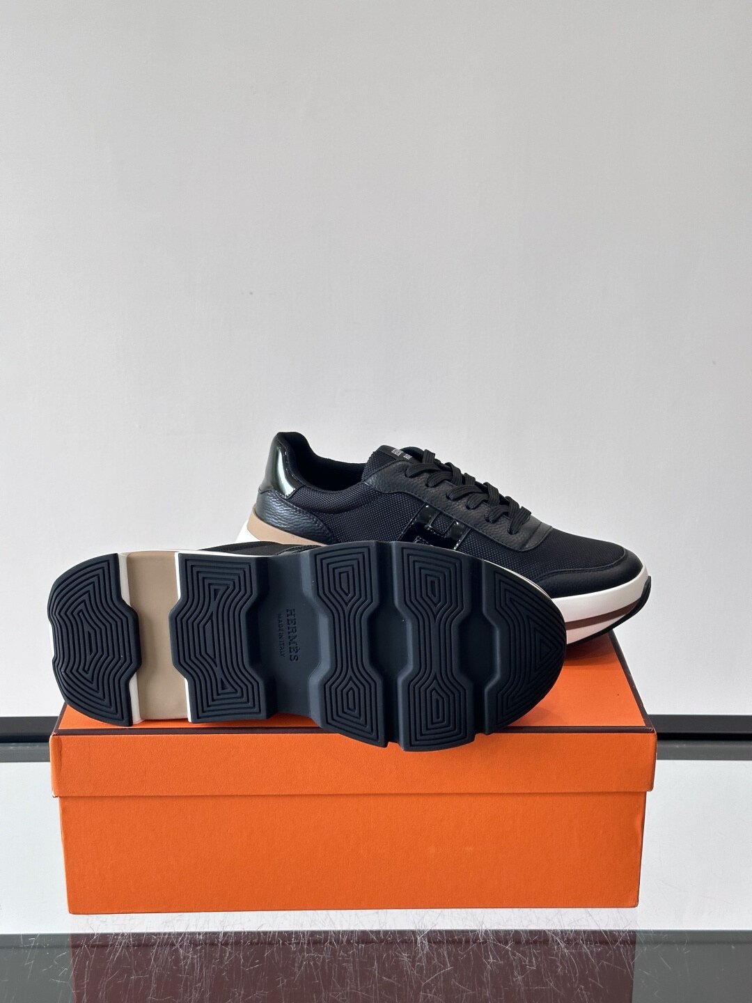 Hermès Baskets Bouncing noir