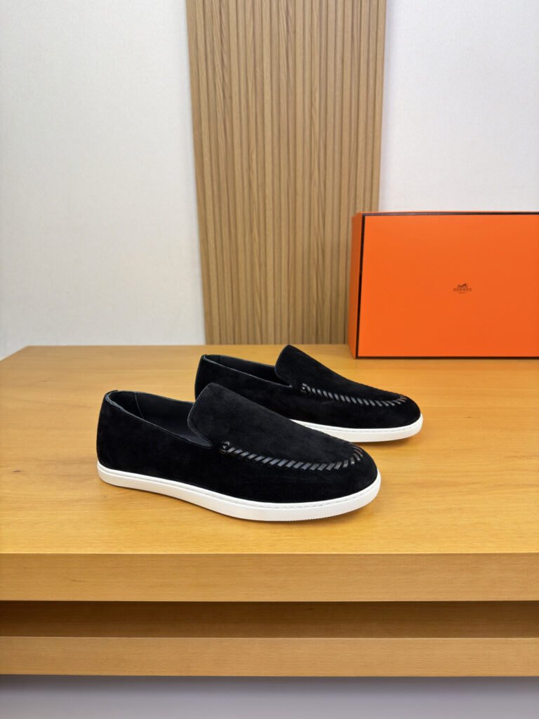Hermès Mocassins Mocassin H noir