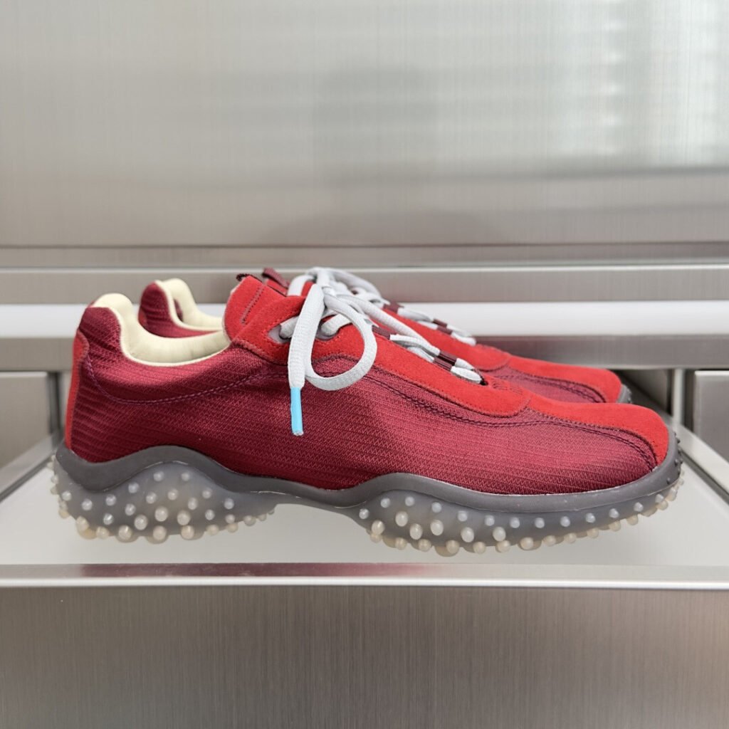 Miu Miu Baskets Plume rouge