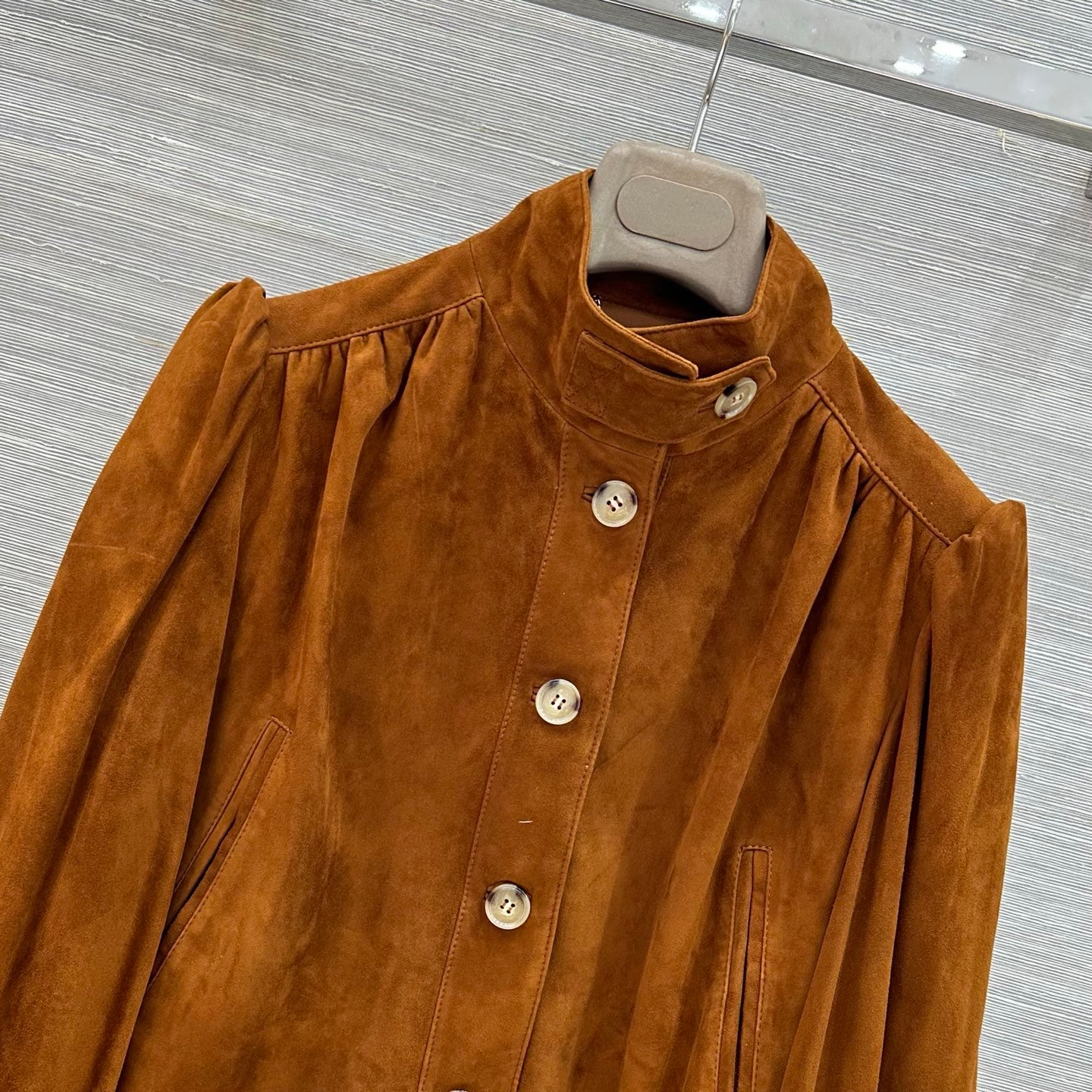 Chloé veste courte en velours camel
