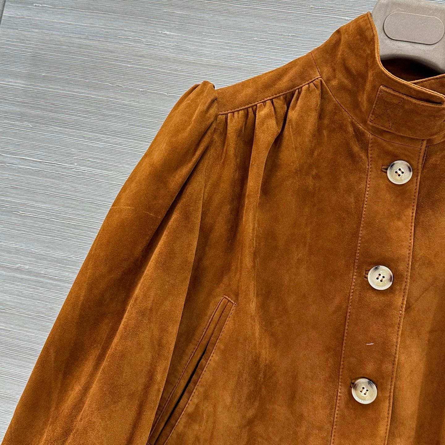 Chloé veste courte en velours camel