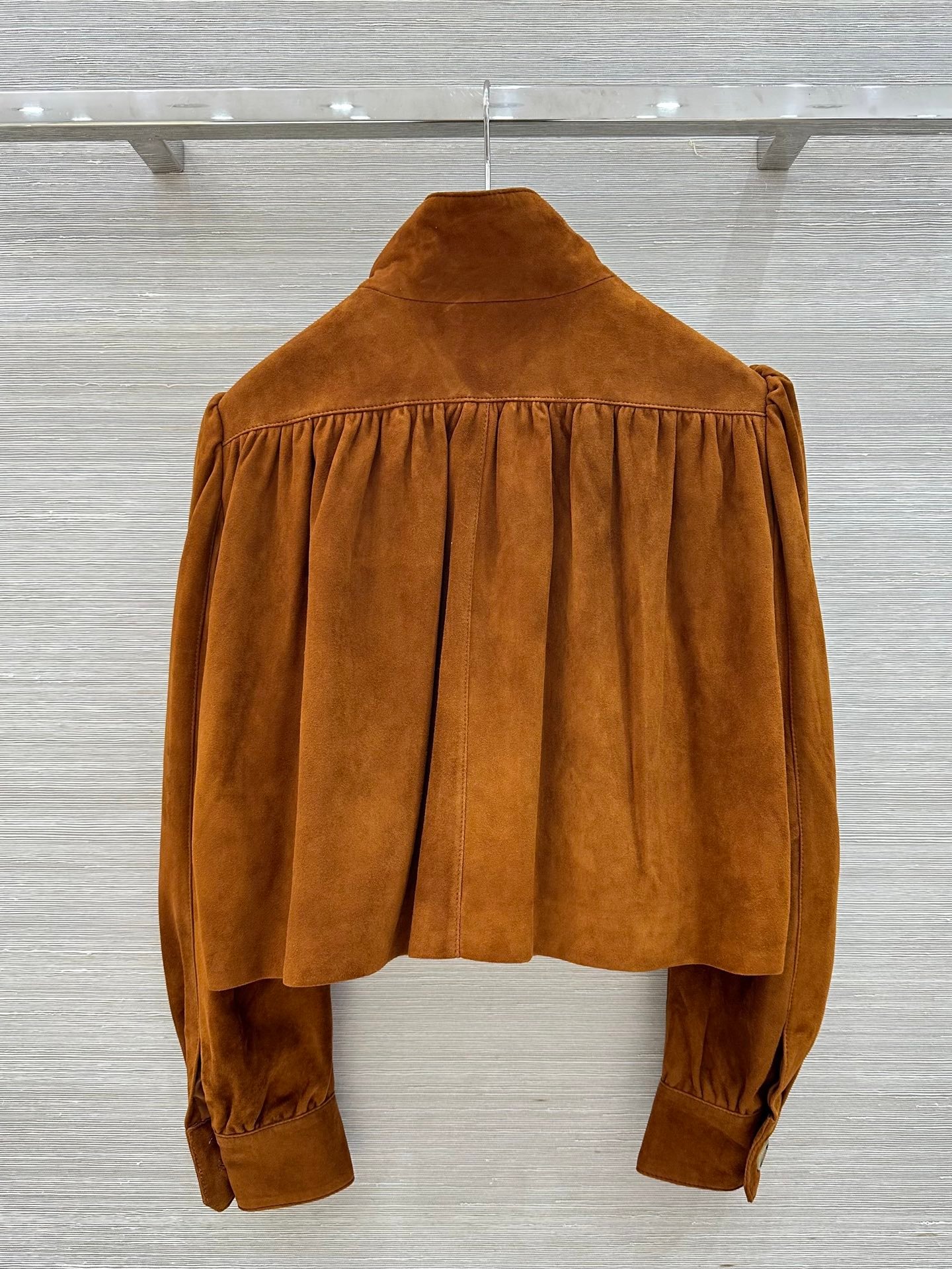 Chloé veste courte en velours camel