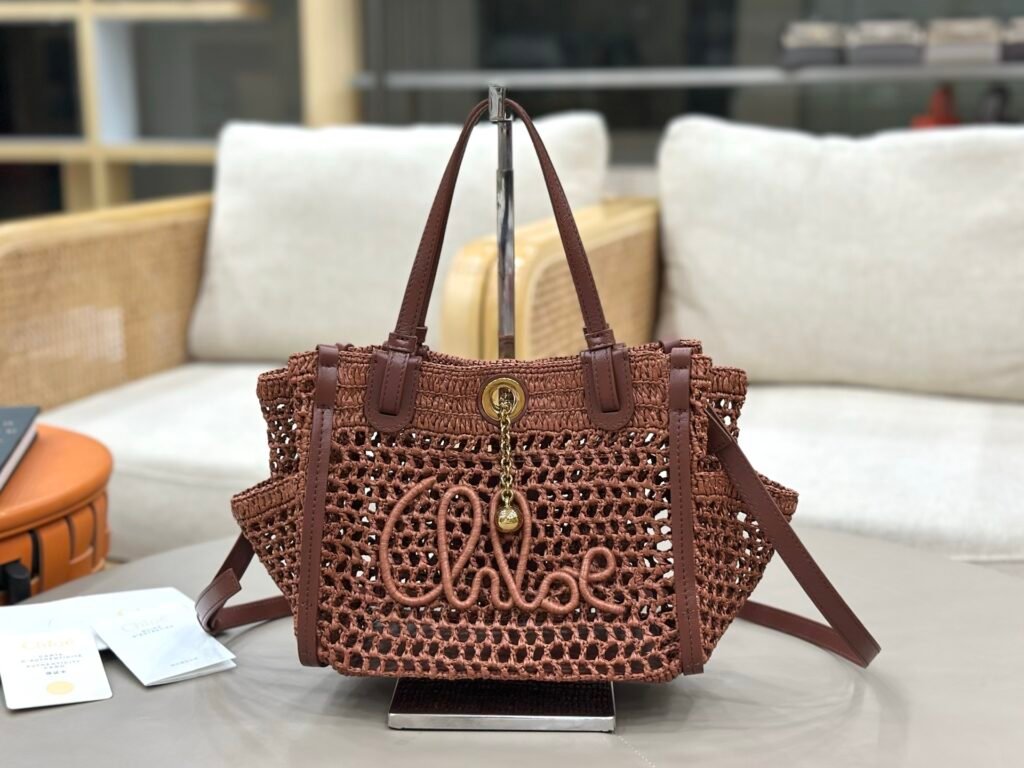 Chloé sac crochet à logo