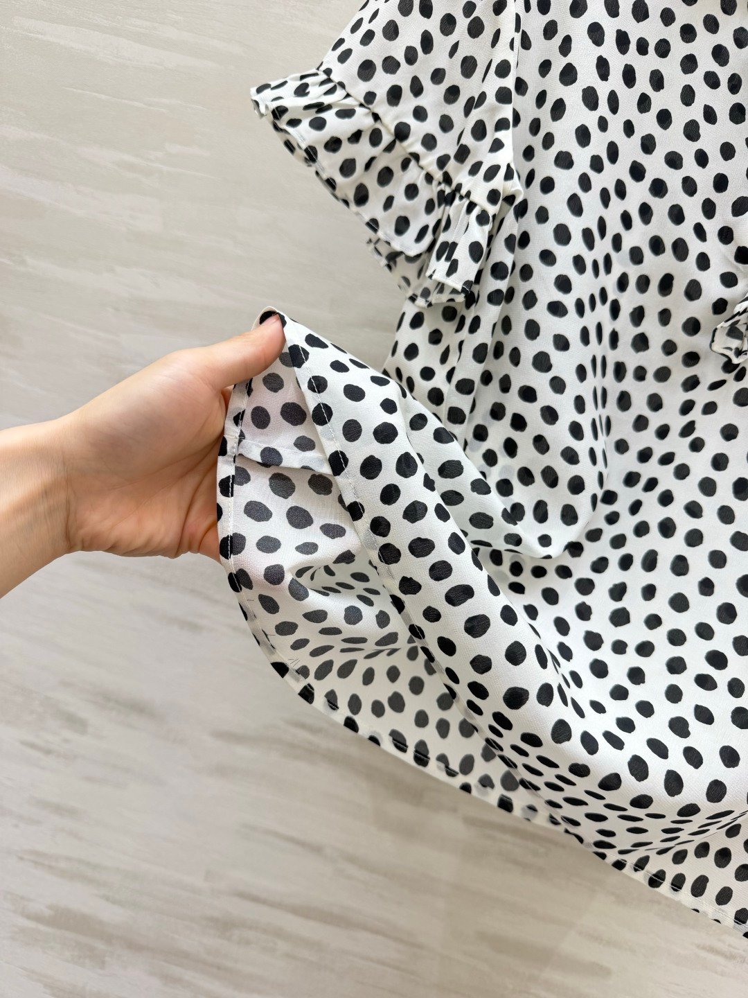 Chloé chemisier à pois