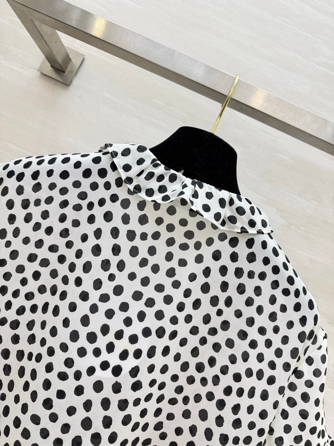 Chloé chemisier à pois