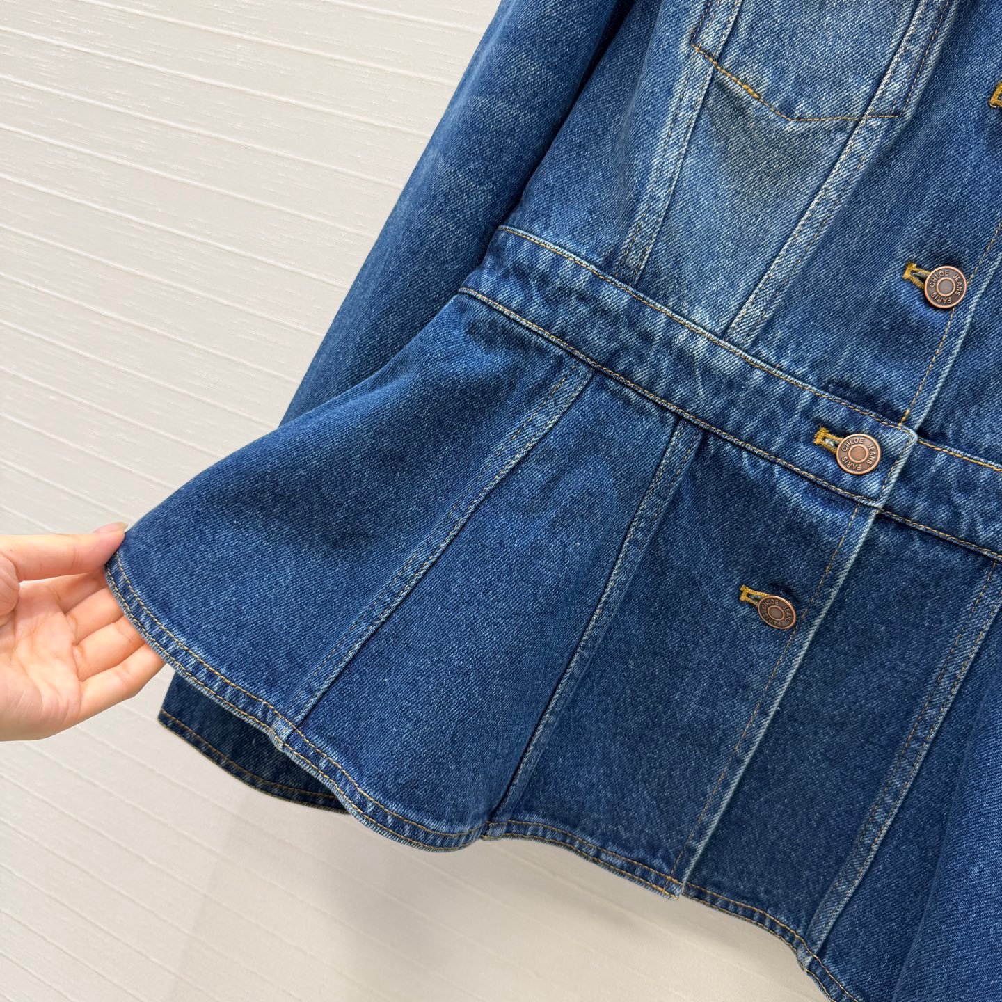 Chloé veste en jean courte