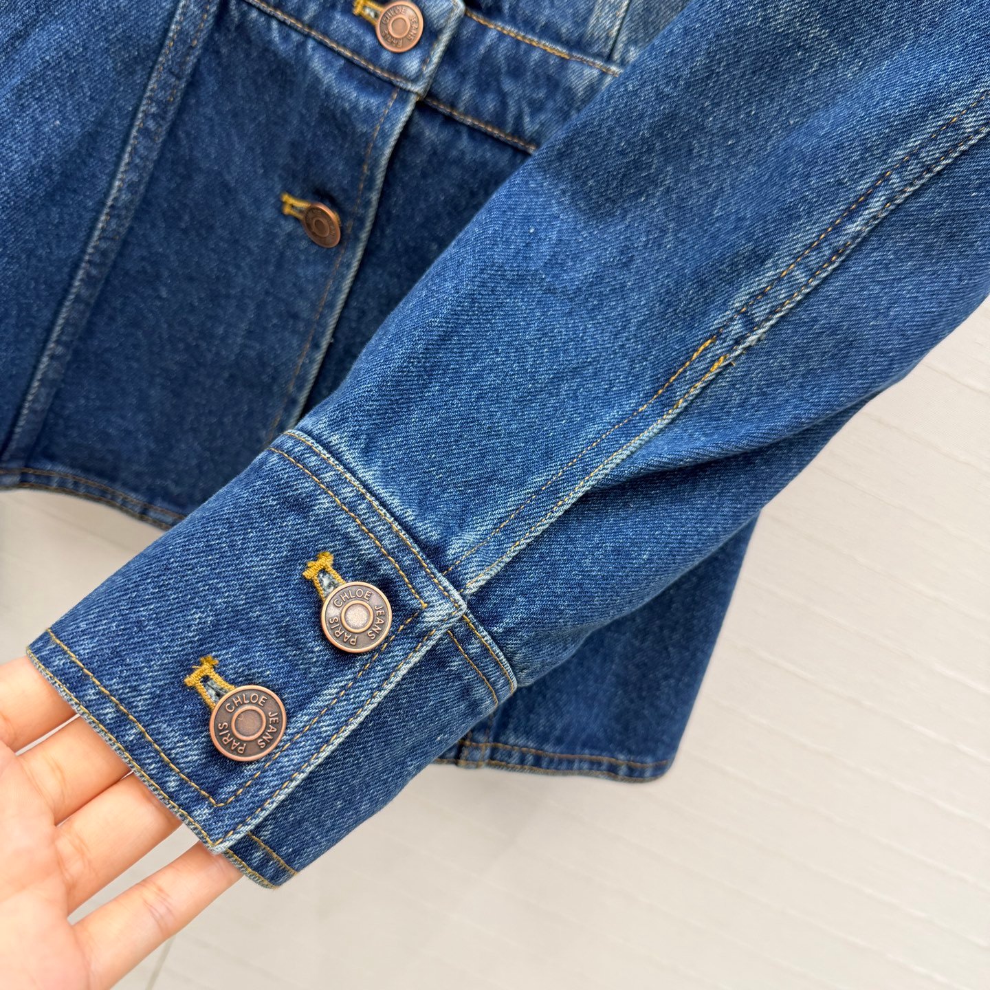 Chloé veste en jean courte