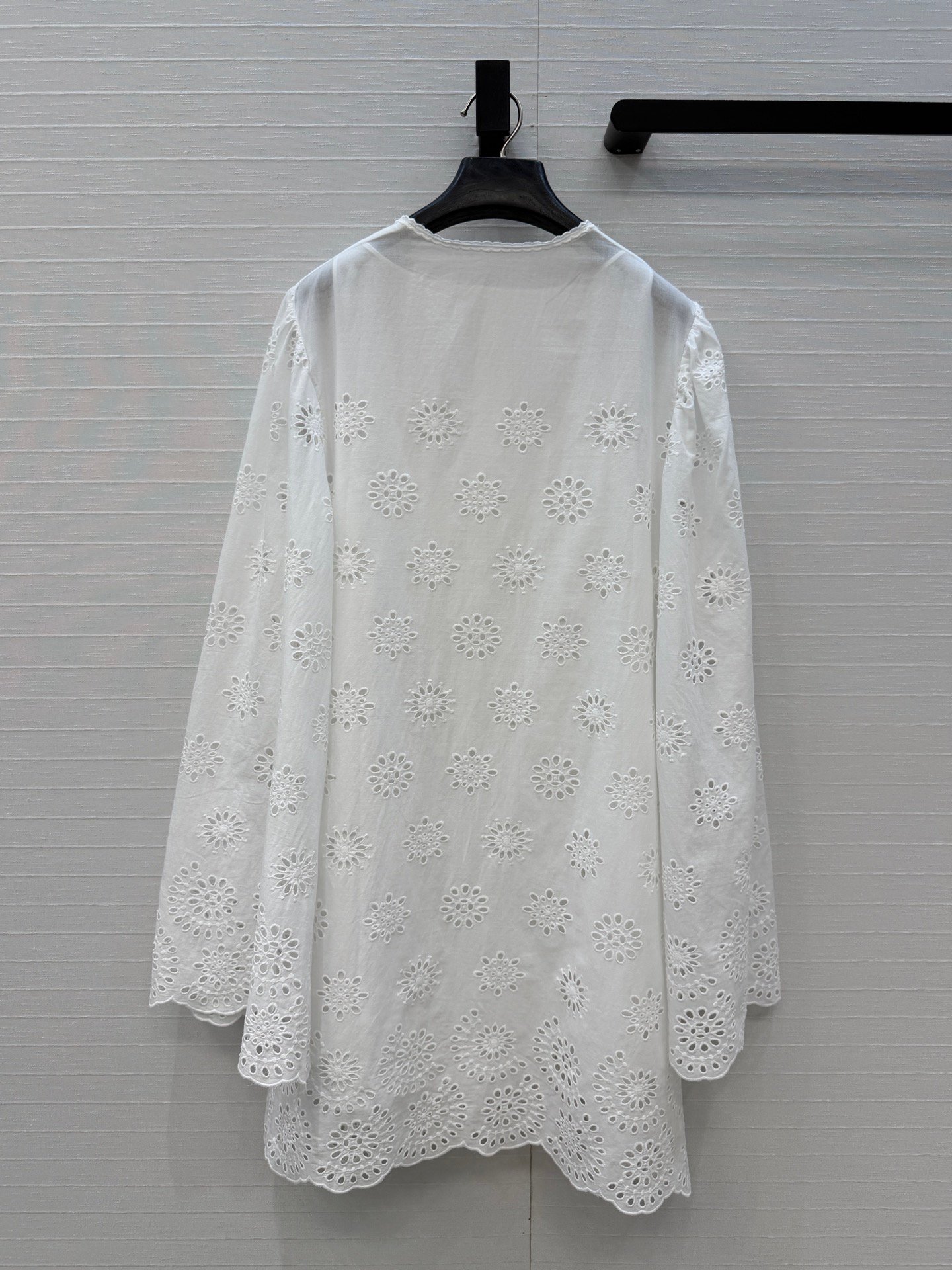 Chloé blouse blanche broderie anglaise