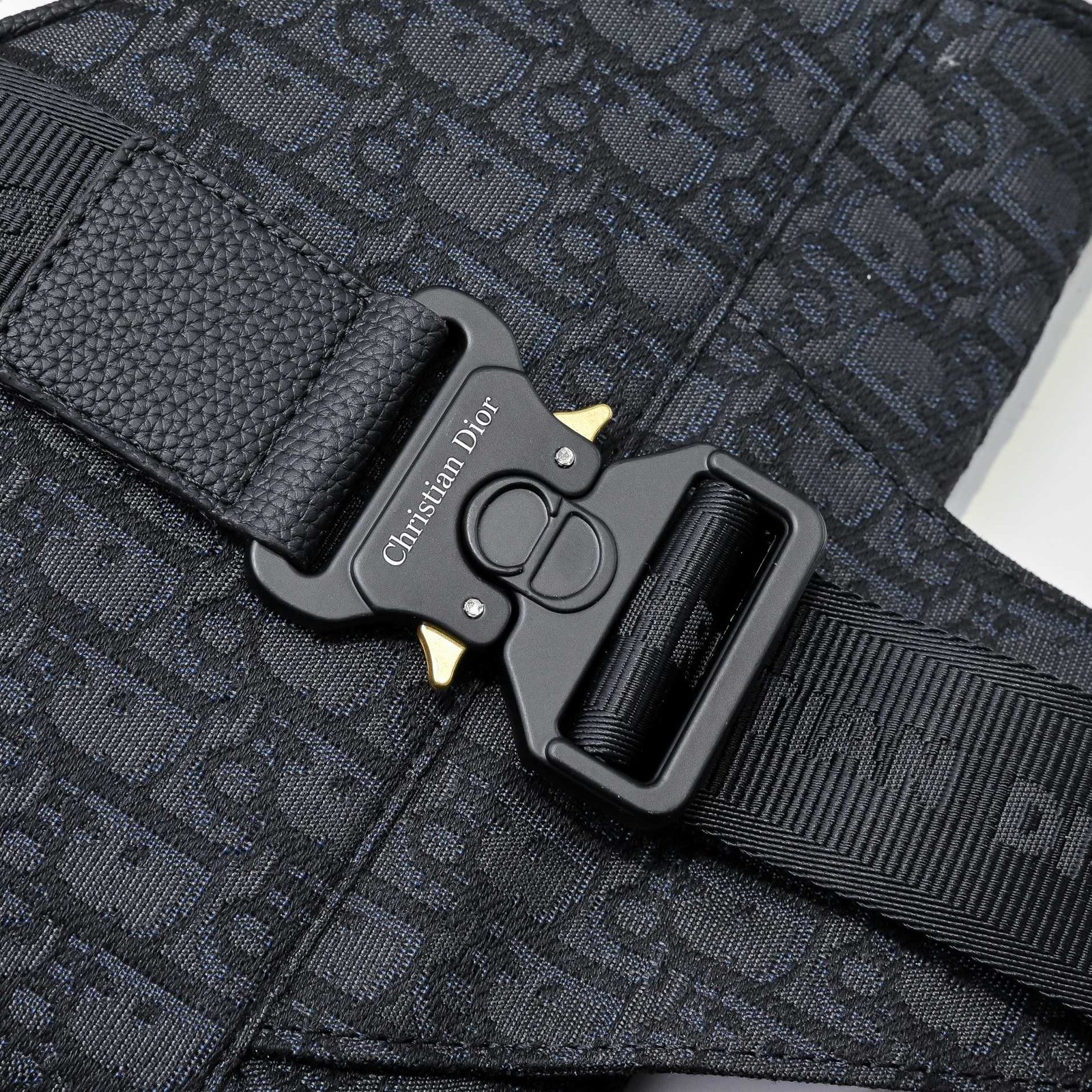 Dior Sacoche Saddle Cannage noire