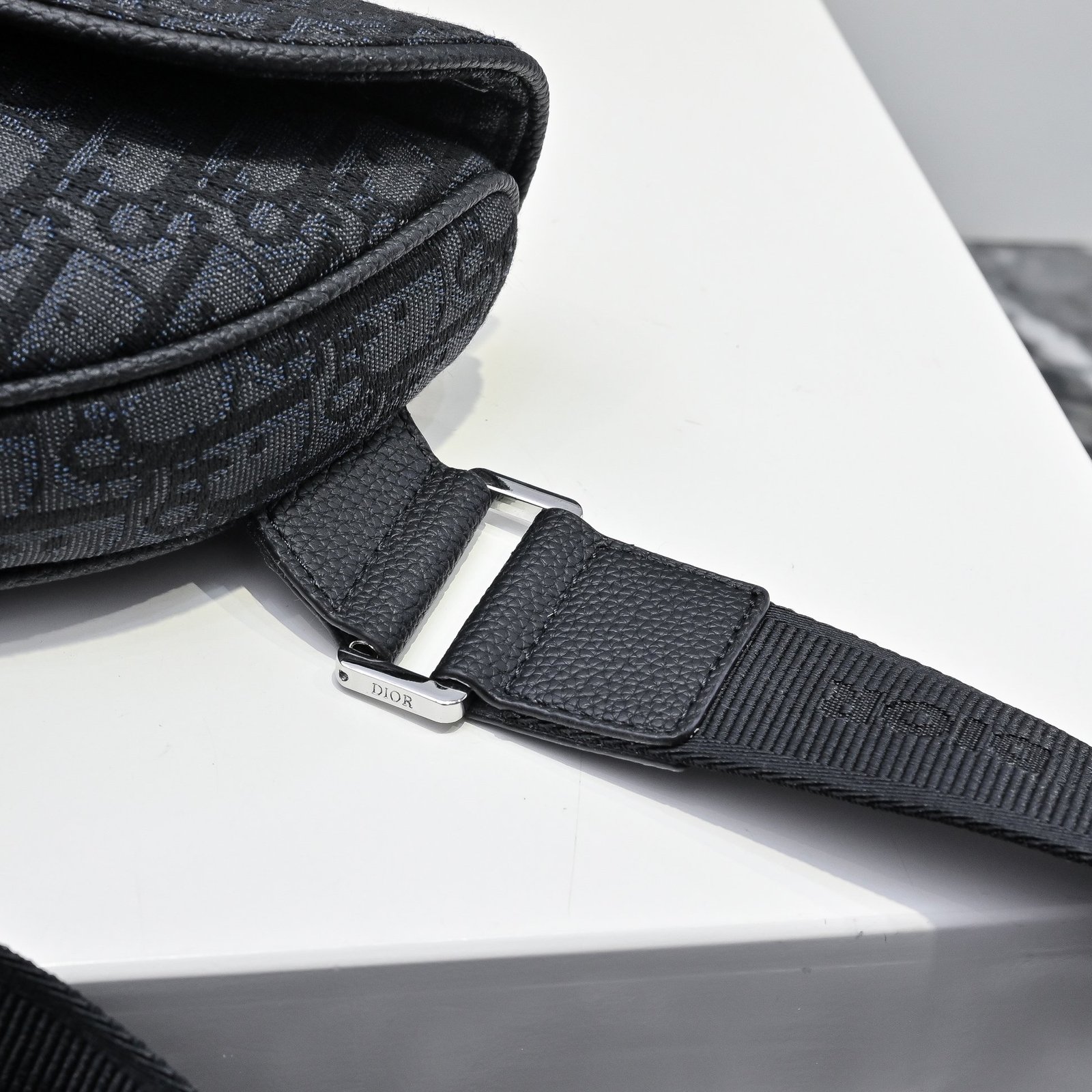 Dior Sacoche Saddle Cannage noire