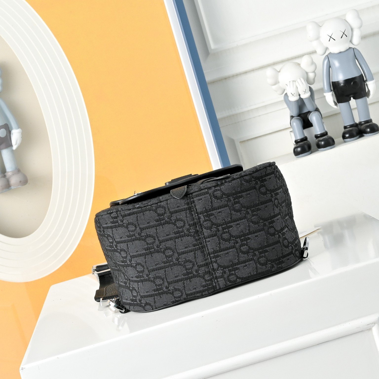 Dior Sacoche Saddle verticale noire