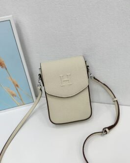 Hermès Pochette téléphone écrue