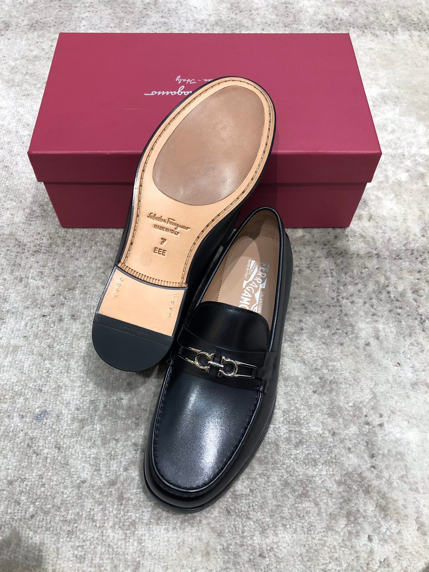 Ferragamo mocassins à mors