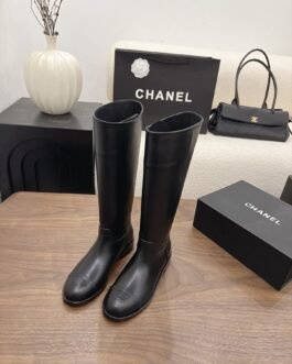 Chanel Bottes cavalières CC