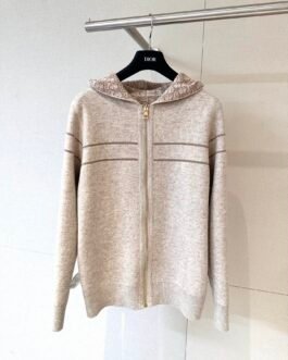 Dior Christian Dior gilet zippé à capuche