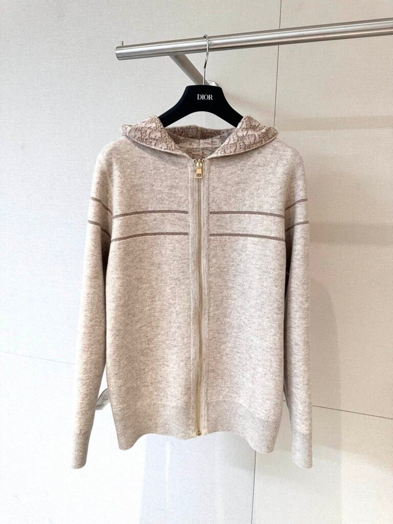 Dior Christian Dior gilet zippé à capuche