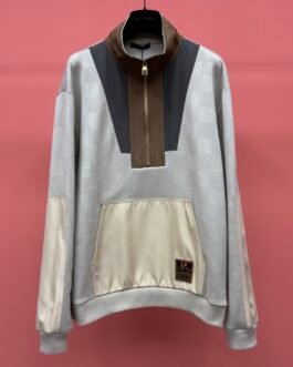 Louis Vuitton Colorblock Monogram zip hoodie