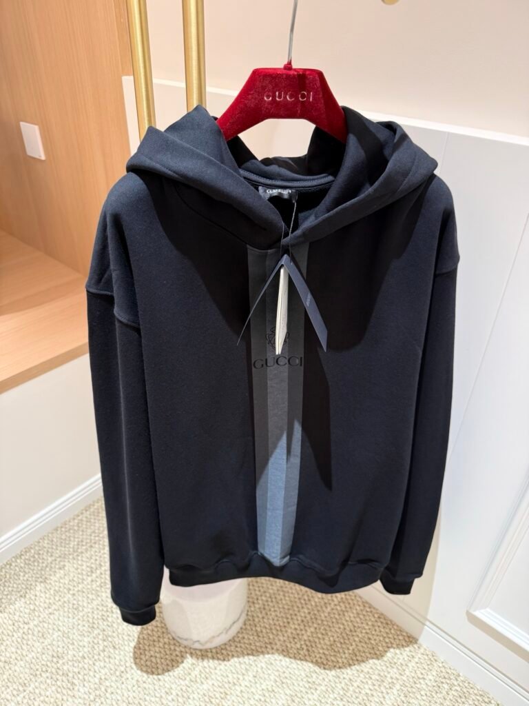 Gucci Web Stripe oversized hoodie