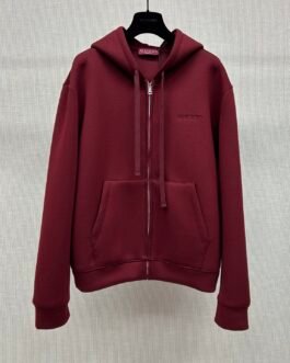 Gucci Logo zip hoodie