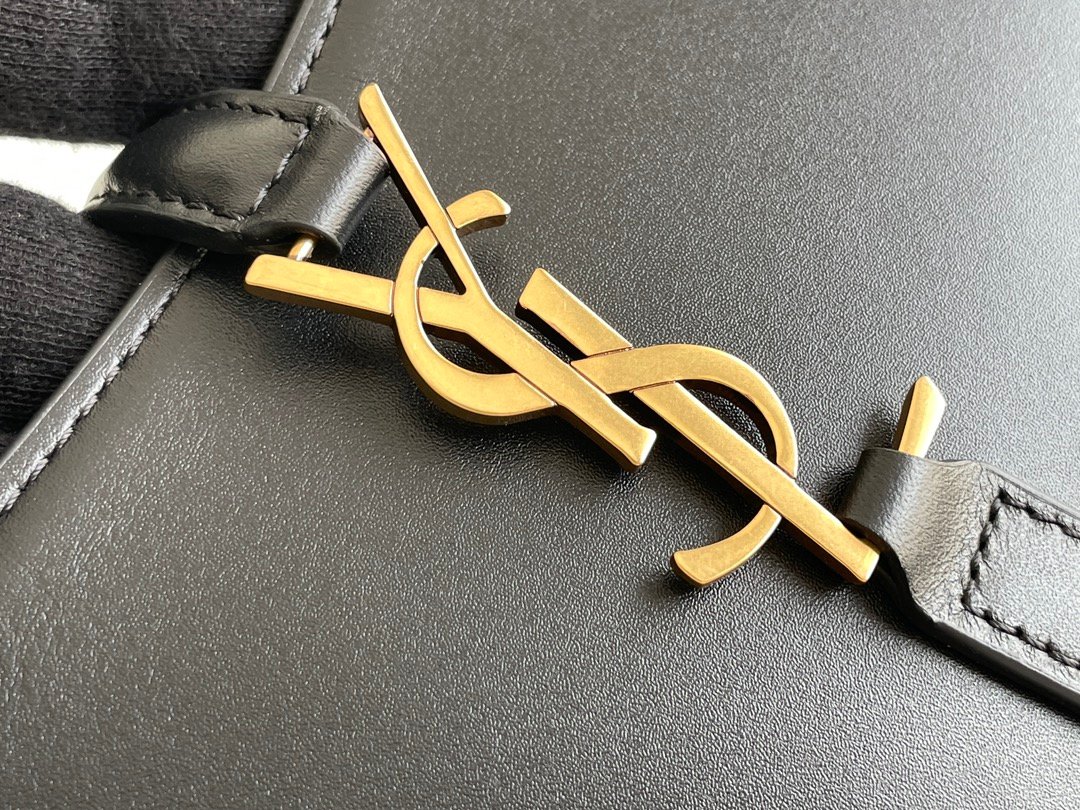 Saint Laurent Le 5 à 7 noir Cassandre