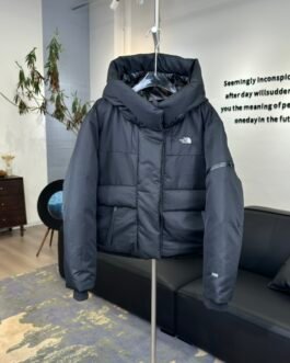 The North Face Doudoune noire à capuche