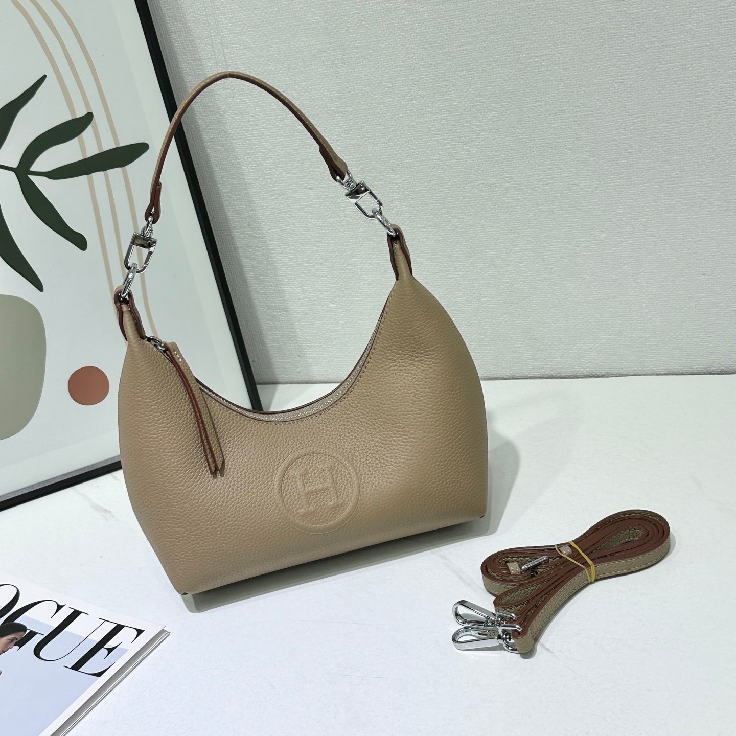 Hermès Sac hobo H embossé – Image 8