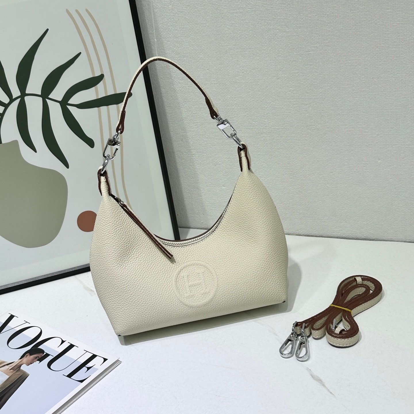 Hermès Sac hobo H embossé – Image 9