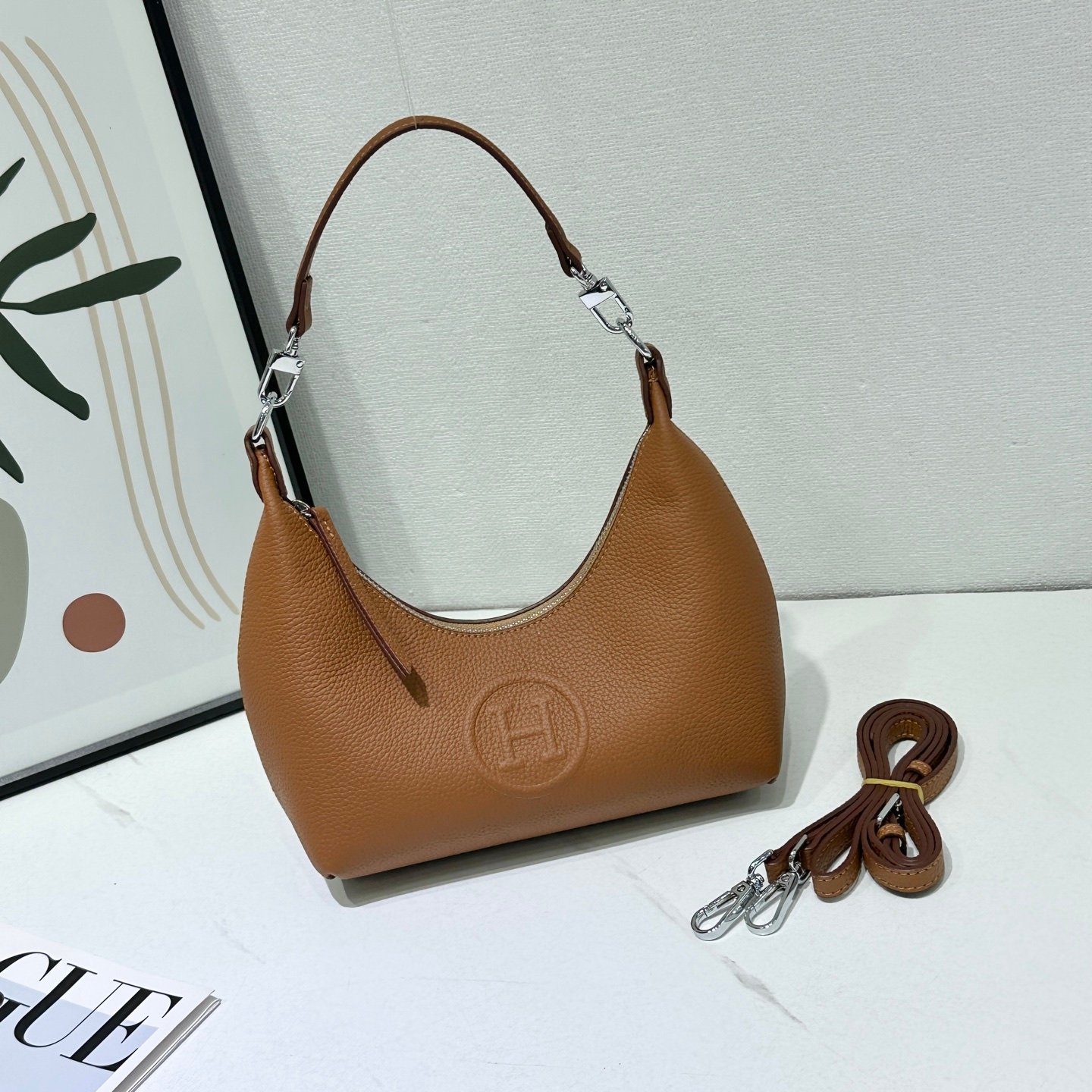 Hermès Sac hobo H embossé – Image 10