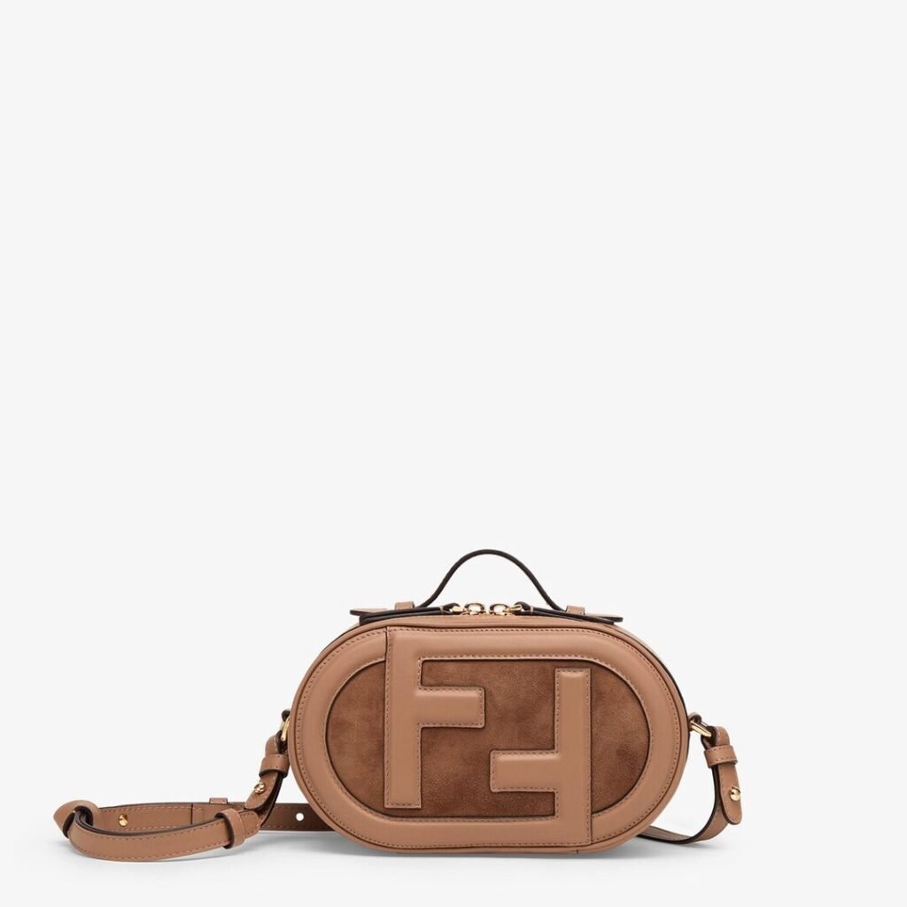 Fendi O'Lock Camera Case – Camel