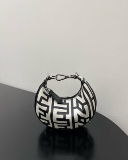 Fendi O'Lock Hobo – Blanc et Noir
