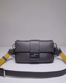 Fendi Baguette Mini – Noir et Jaune