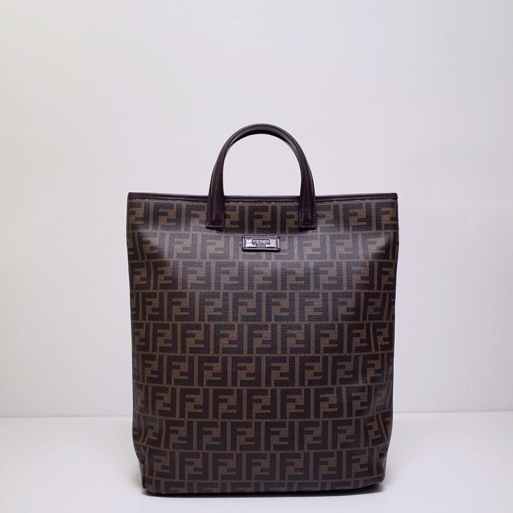 Fendi Shopper FF – Marron