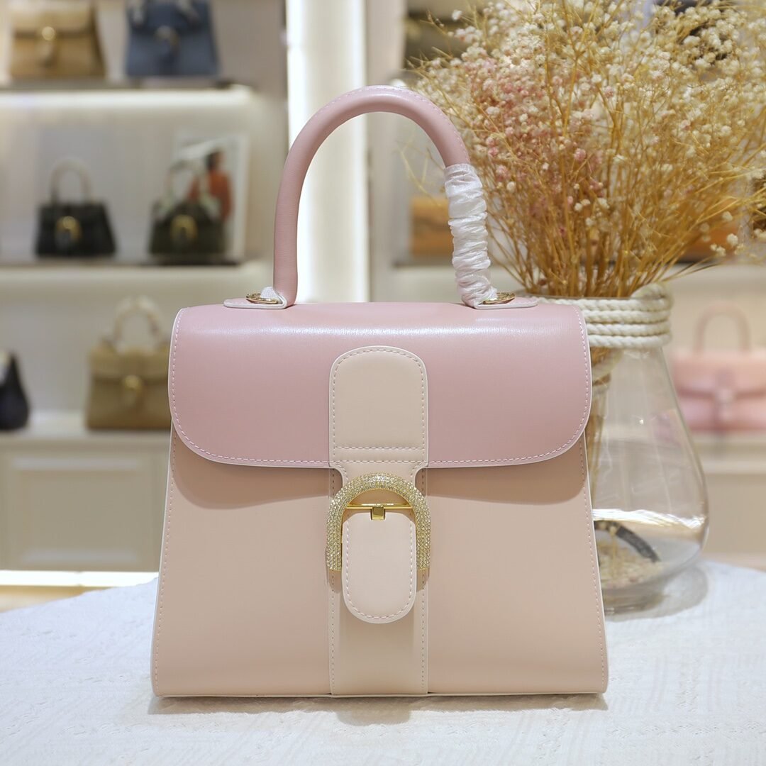 Delvaux Brillant Mini – Rose poudré