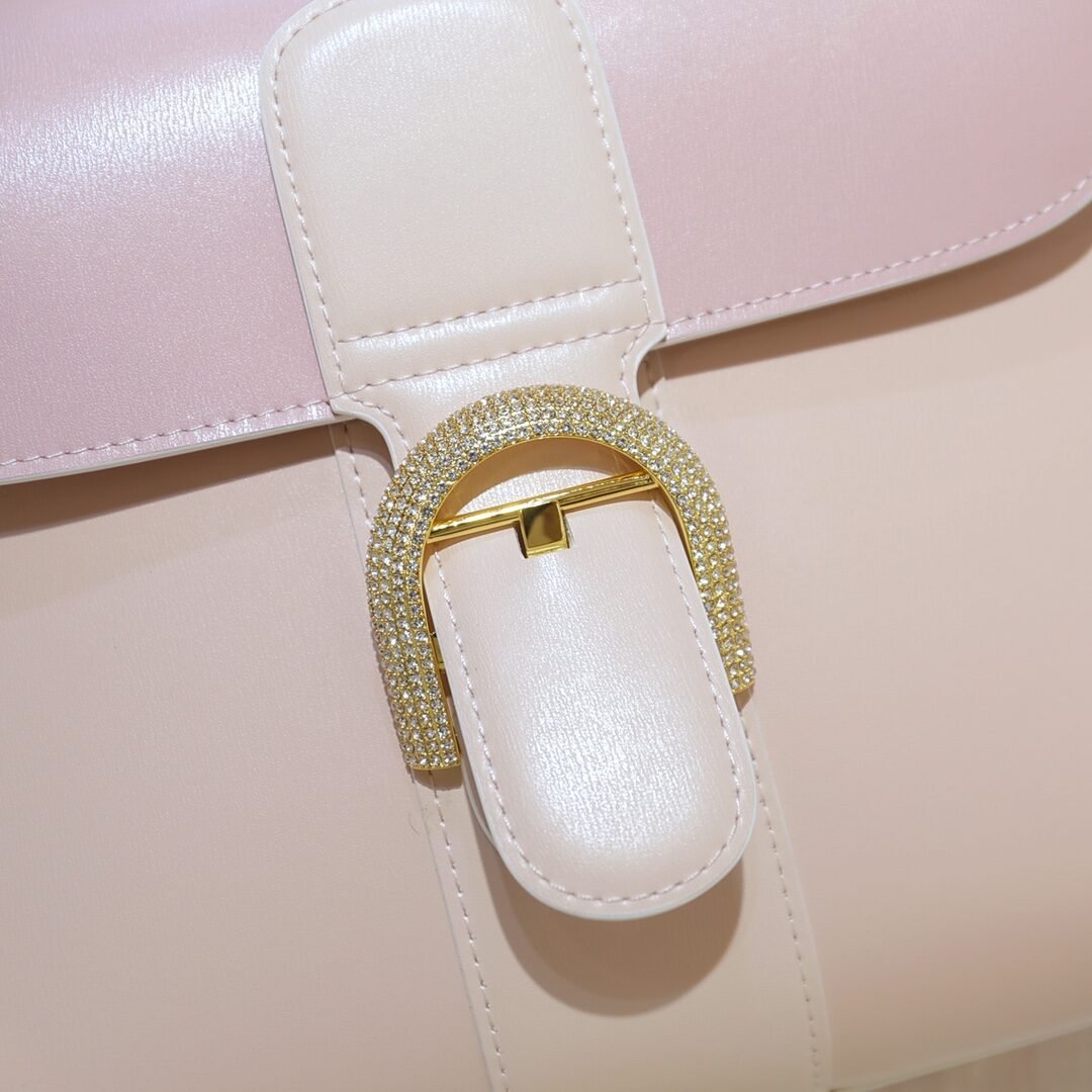 Delvaux Brillant Mini – Rose poudré