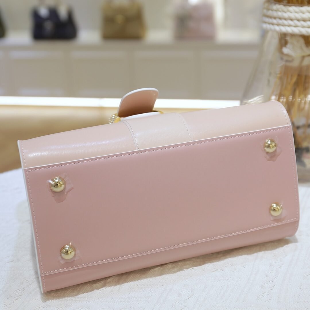 Delvaux Brillant Mini – Rose poudré