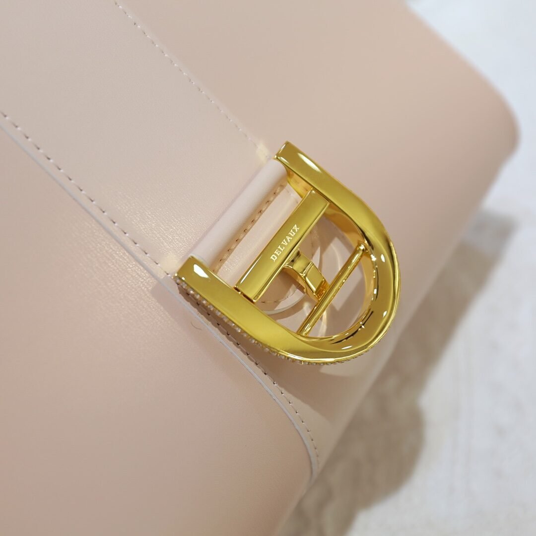 Delvaux Brillant Mini – Rose poudré
