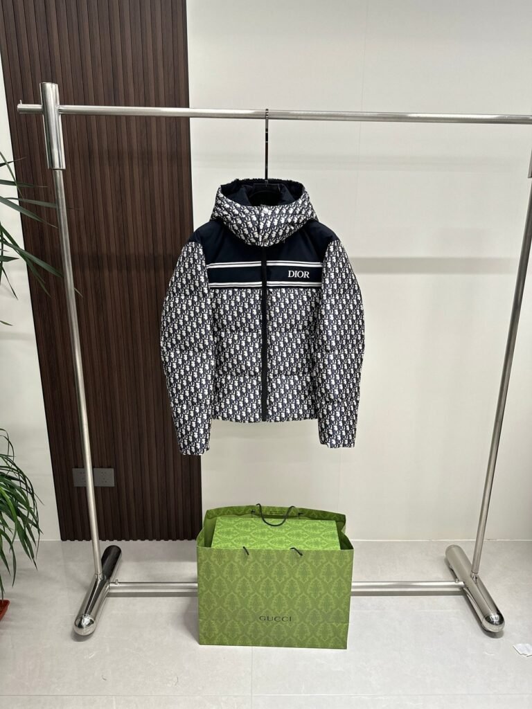 Dior Oblique Down Jacket – Doudoune jacquard