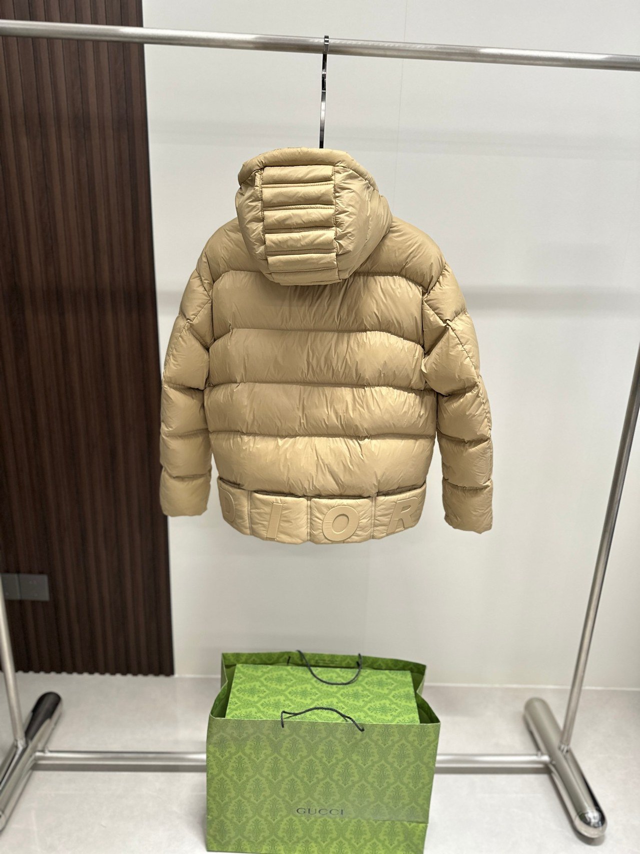 Dior Oblique Down Jacket – Doudoune jacquard beige