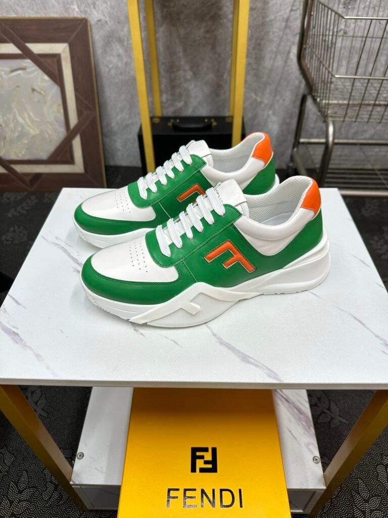Fendi Match vert et blanc