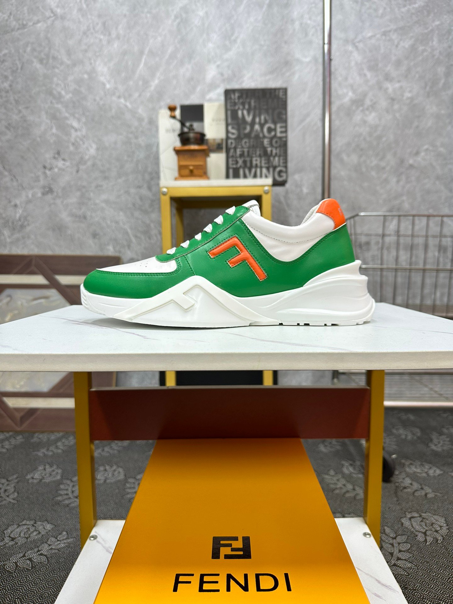 Fendi Match vert et blanc – Image 6