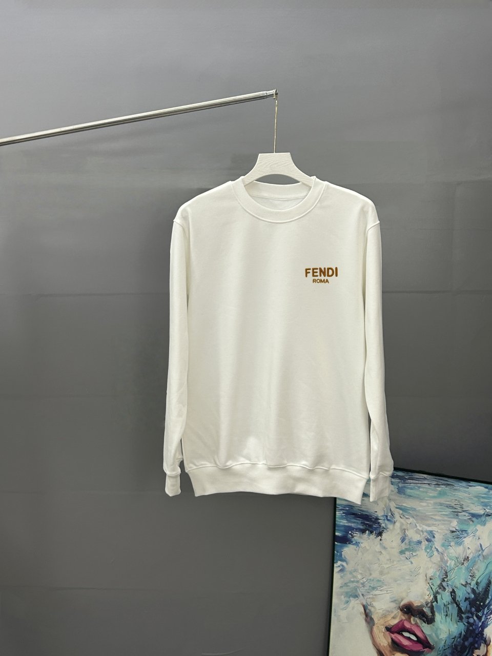 Fendi Pull Logo Roma