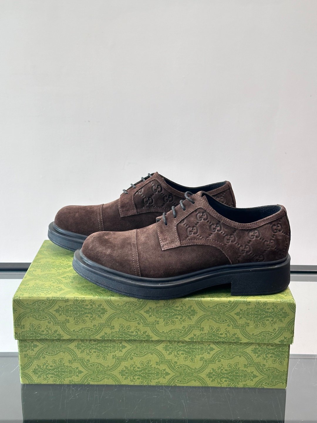 Gucci Derby GG marron – Image 3