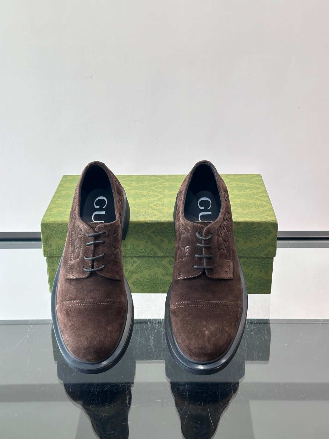 Gucci Derby GG marron – Image 6