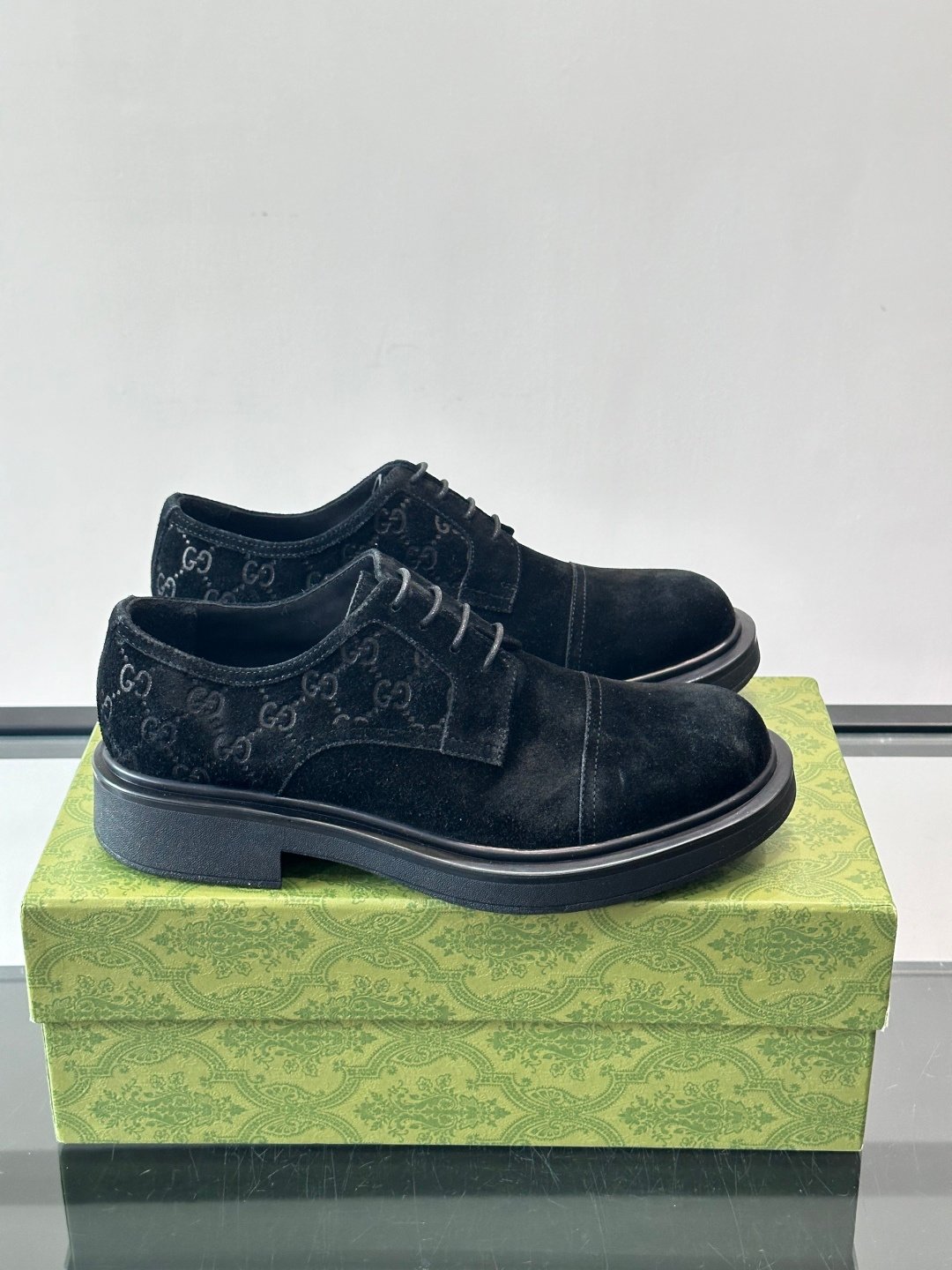 Gucci Derby GG noir