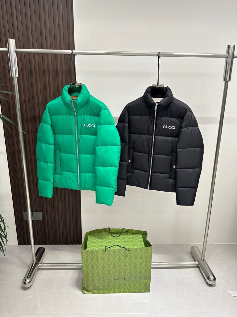 Gucci Jumbo GG Canvas Down Jacket – Doudoune
