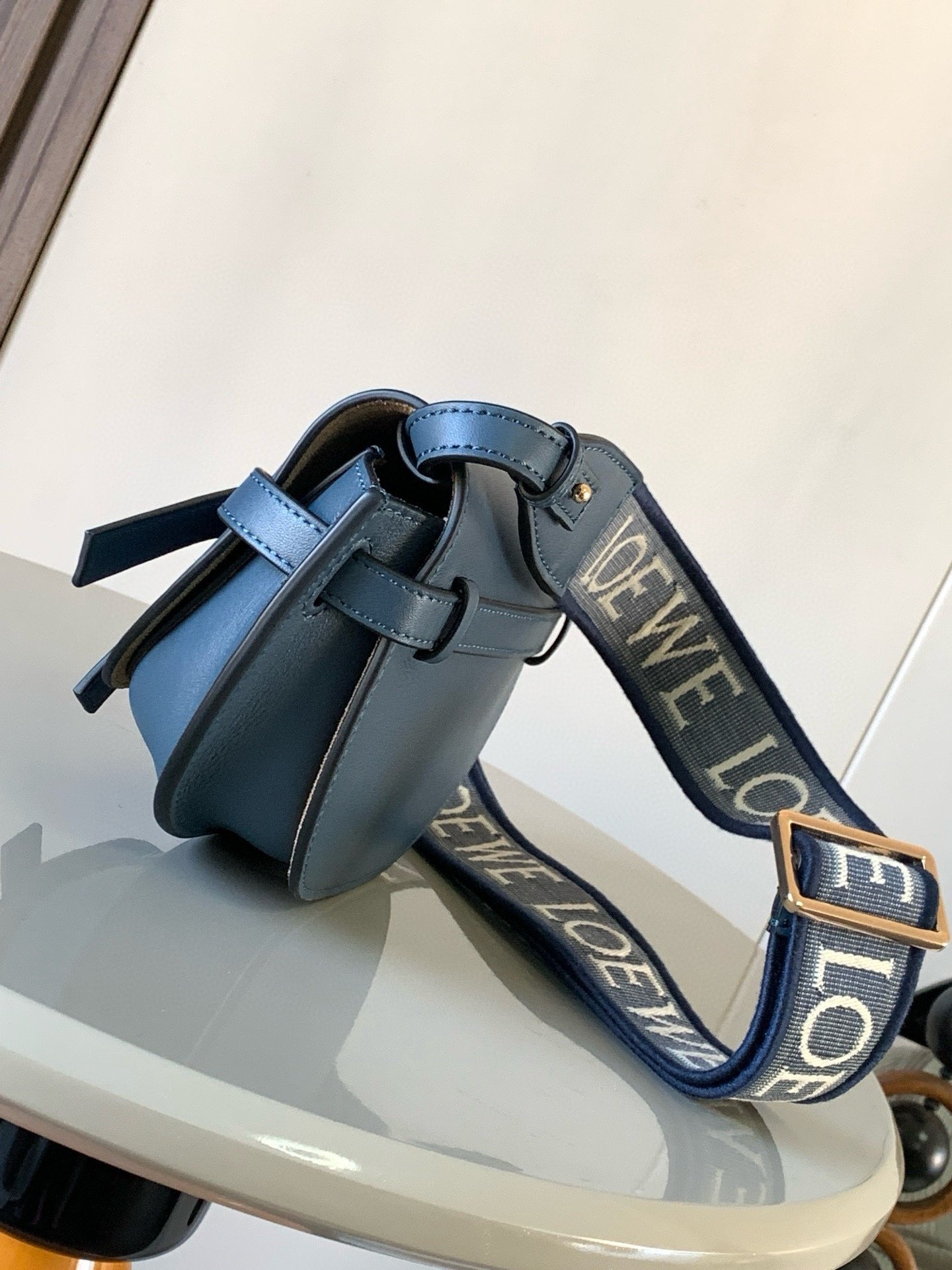 Loewe Mini Gate Dual 21 × 12,5 × 9,5 cm – Bleu – Image 2